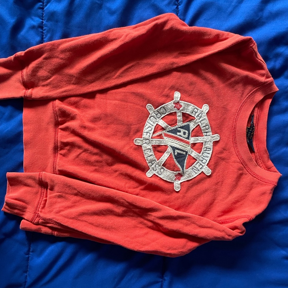 Ralph Lauren Nautical Red Kids Sweatshirt